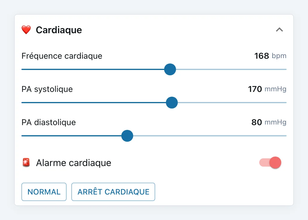 Configuration des metriques
